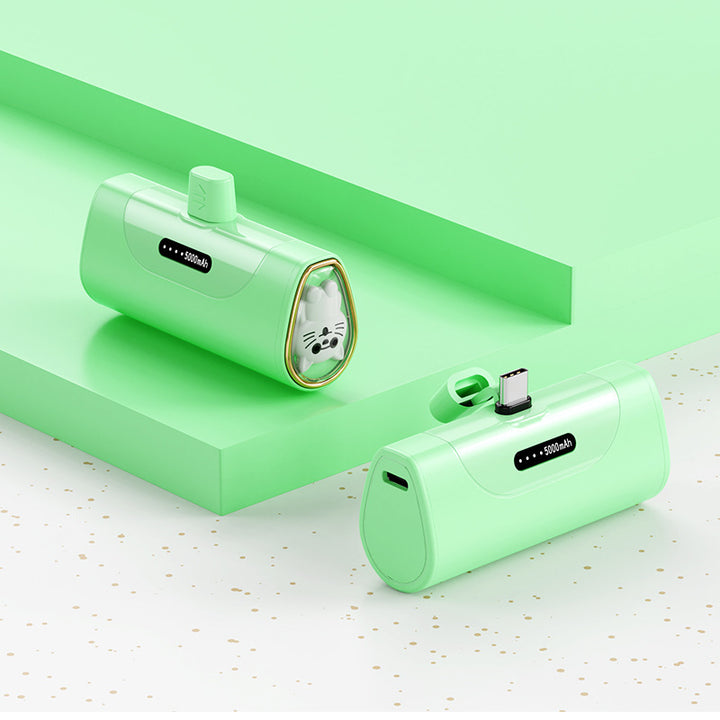 Funny power bank with integrated animal figure Stornfield
