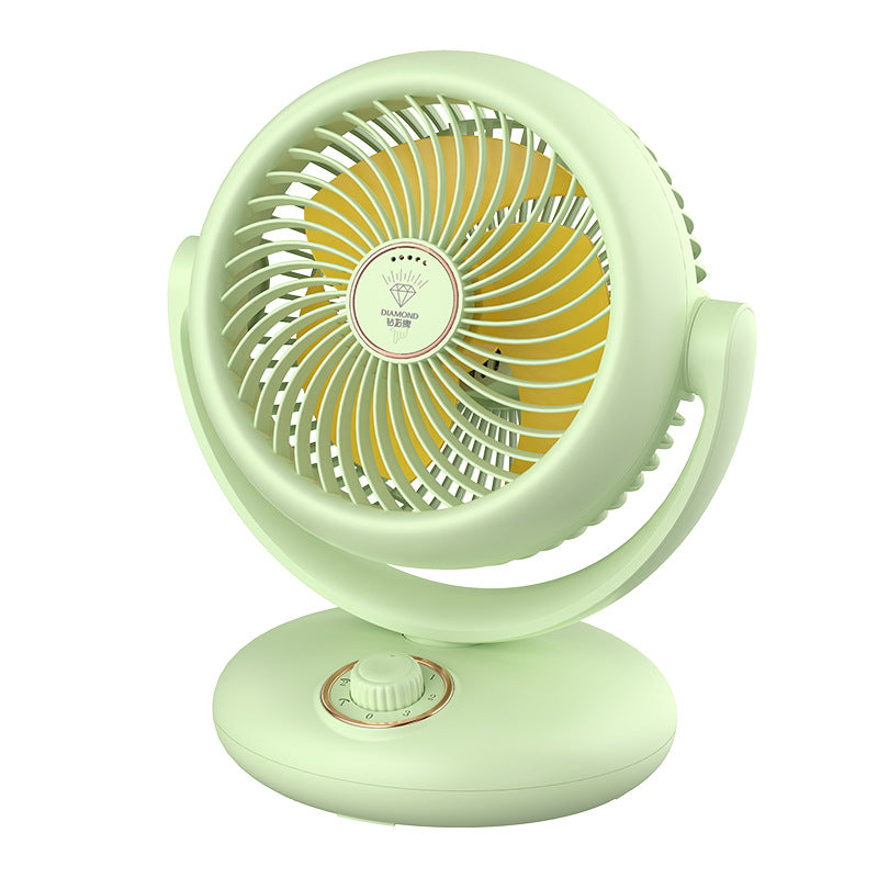 Ladies table fan with 90° tiltable head and three speed settings Stornfield