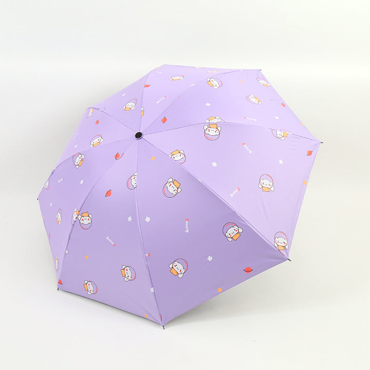 Women's Folding Umbrella with Fun Animal Design Stornfield