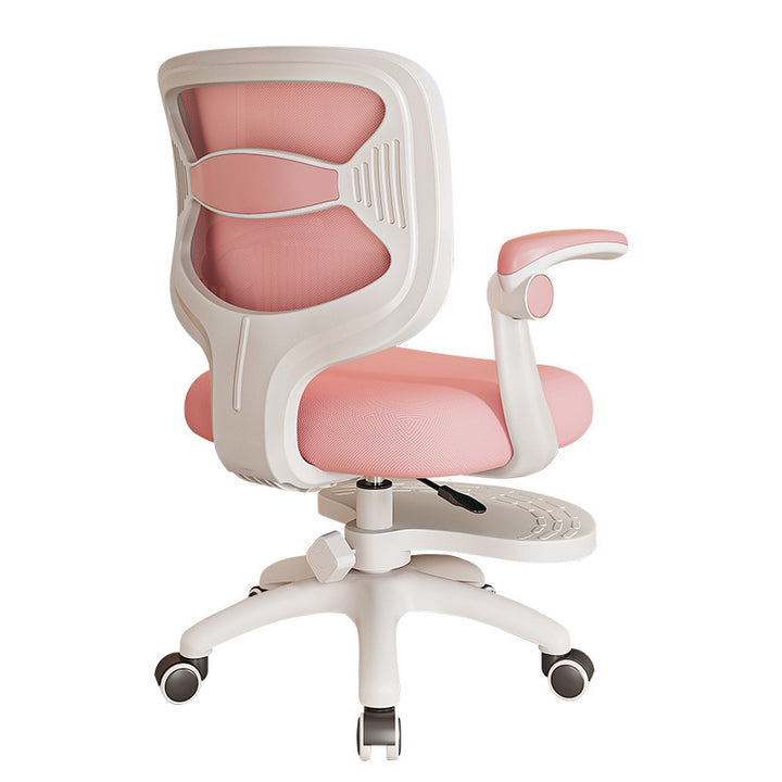 Ergonomic Swivel Chair With Breathable Mesh Cover And Flexible Lumbar Support Stornfield