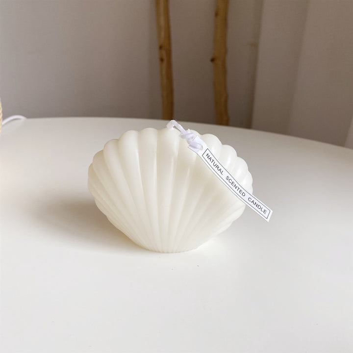 Hand-Poured Geometric Column Scented Soy Pillar Candle