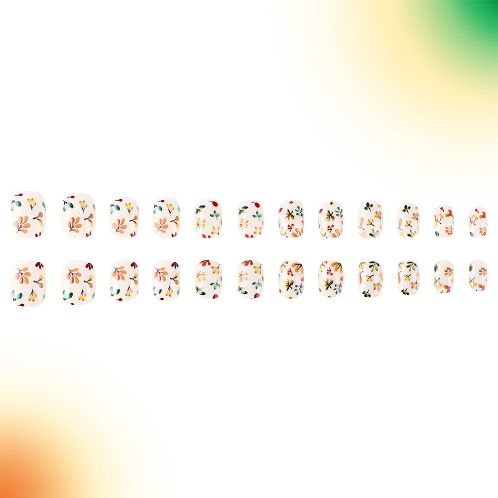 Floral Press-On Nail Art Stornfield