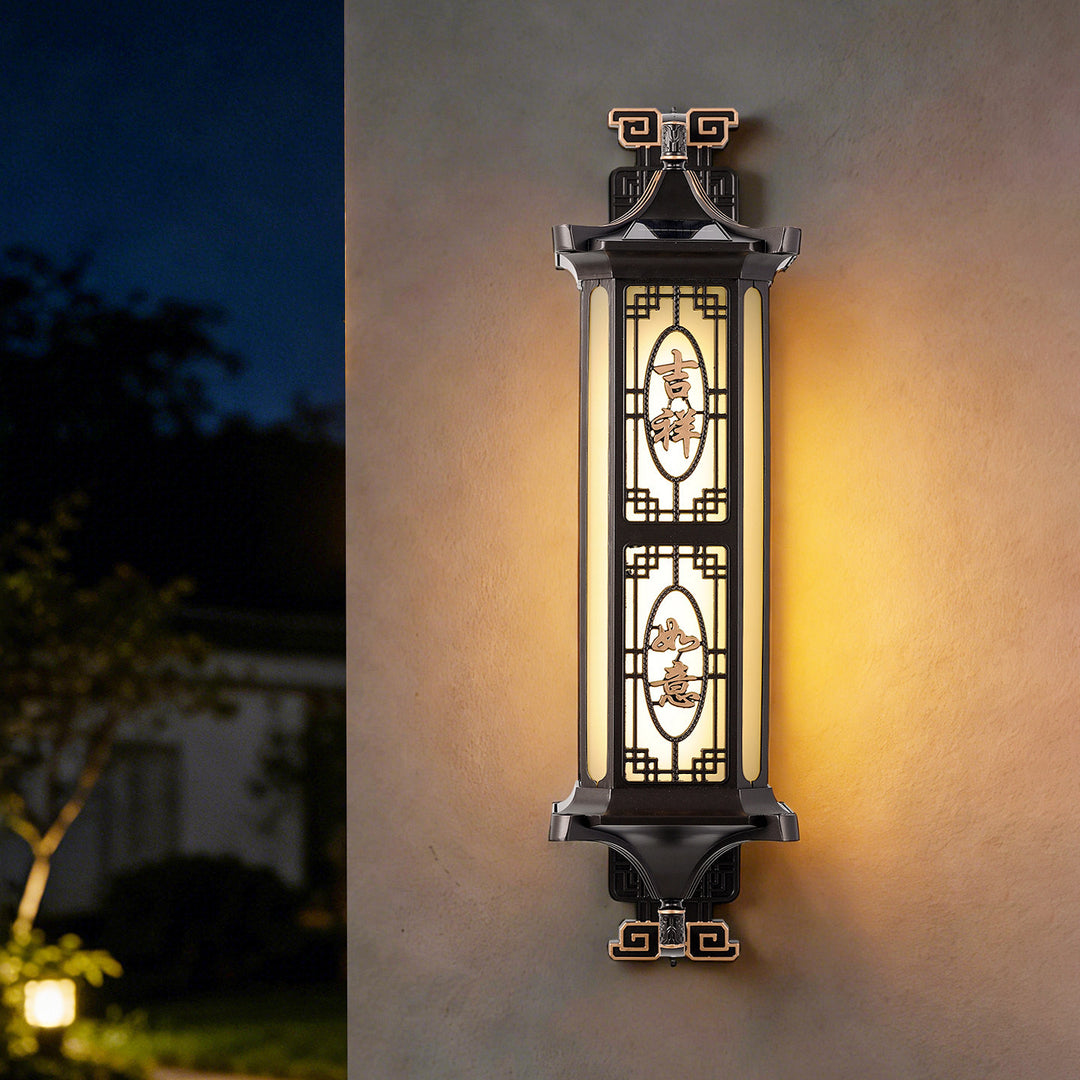 Modern Outdoor Decorative Pillar Light