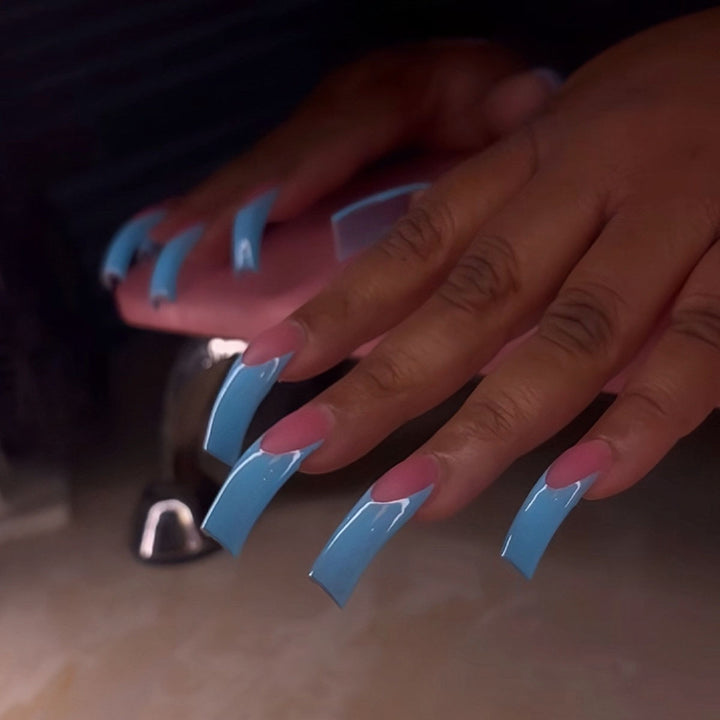 Stylish Long Press-On Nail Extensions Stornfield