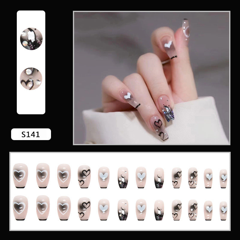 Nail set with creative 3D decorations Stornfield