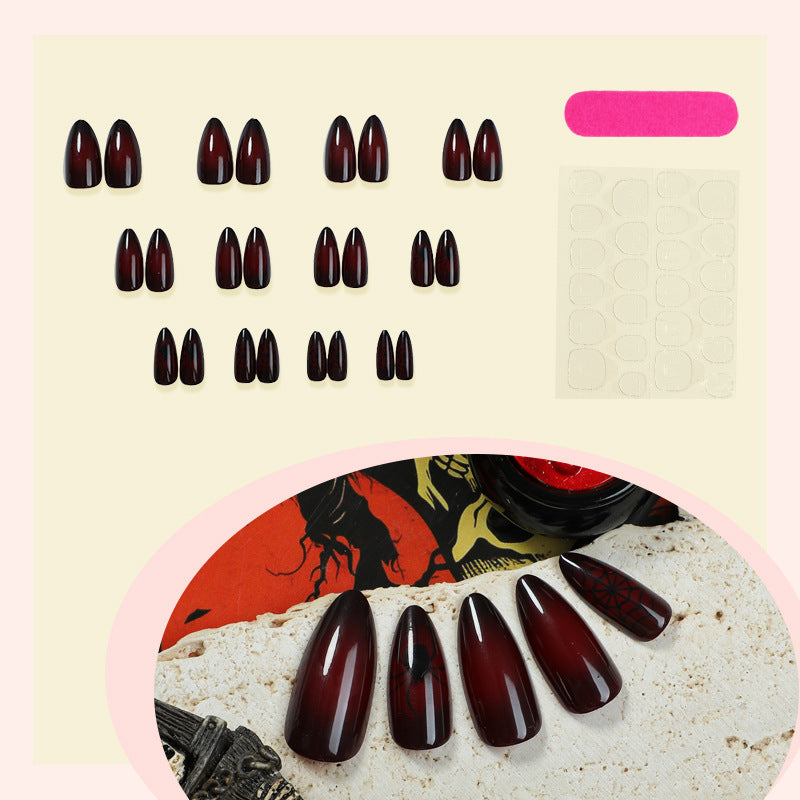 Nail set with elegant elongated design Stornfield