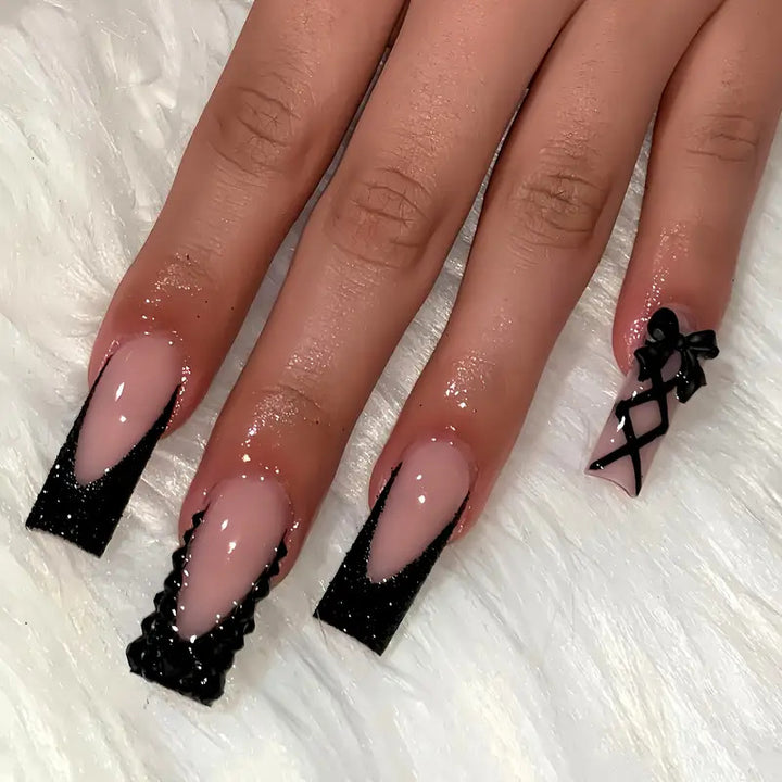 Glamorous Luxury Press-On Nails Set Stornfield