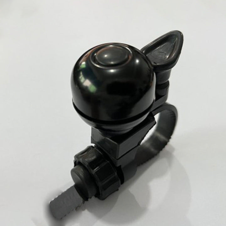 compact adjustable bicycle bell with quick-release silicone strap Stornfield