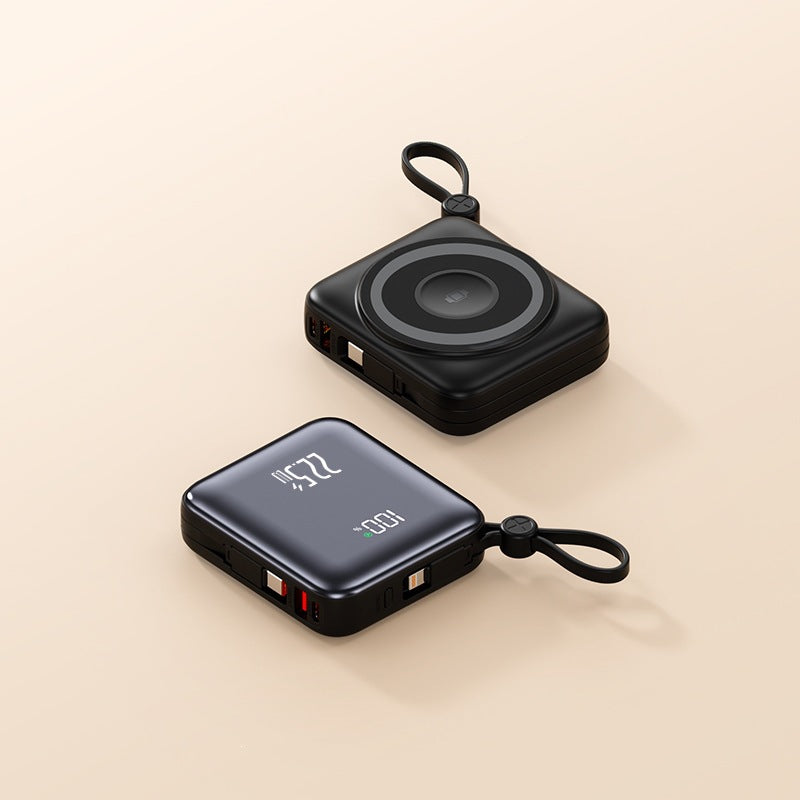 Portable Wireless Power Bank with Smart Charging Function and LCD Display Stornfield