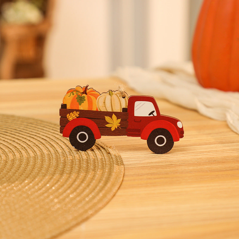 Decorative wooden figure in nostalgic truck design Stornfield