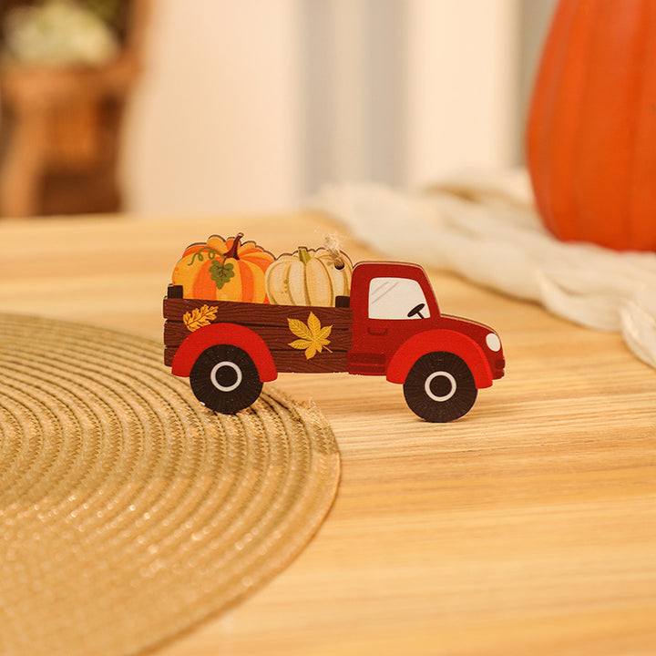 Decorative wooden figure in nostalgic truck design Stornfield