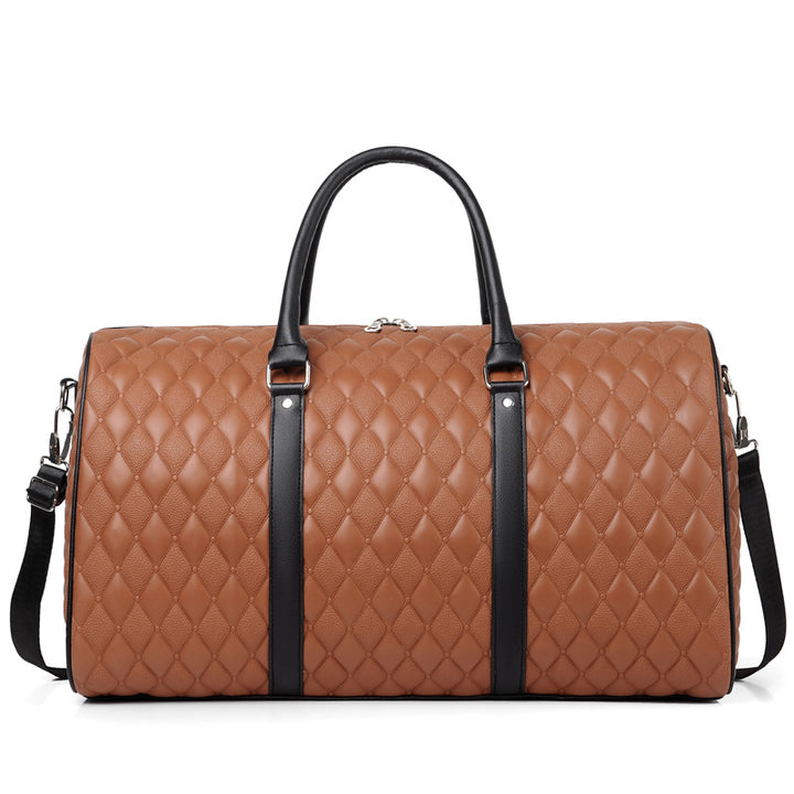 Stylish and Spacious Travel Bag Made of High-Quality Artificial Leather Stornfield