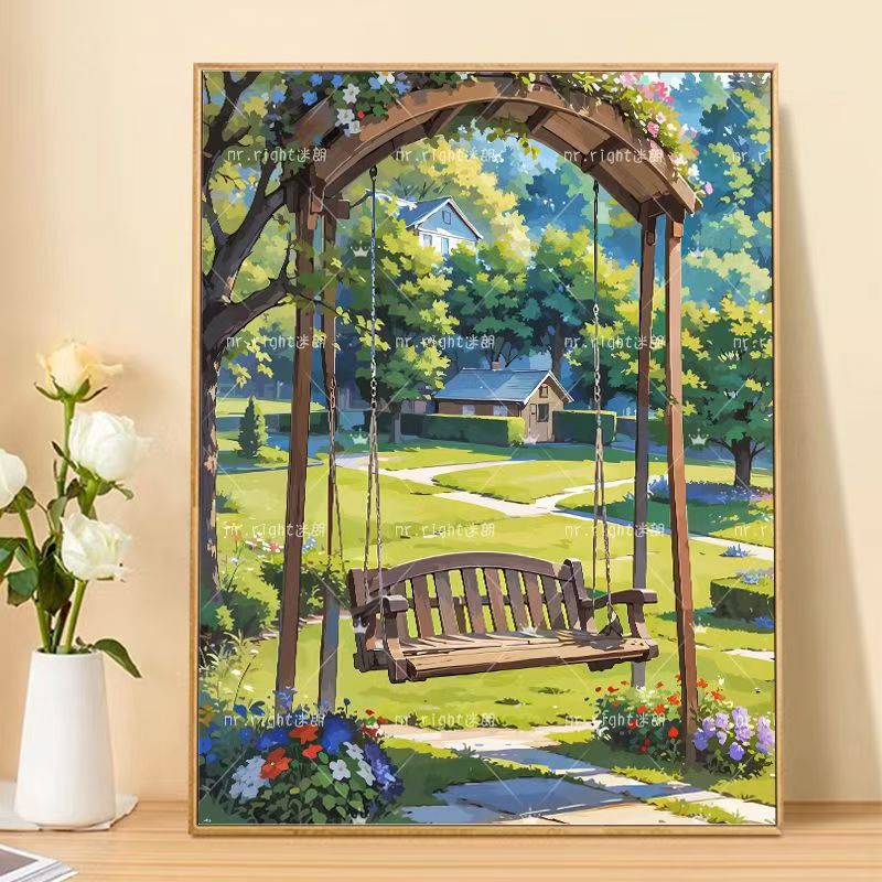 Scenic Landscape Art Print Stornfield