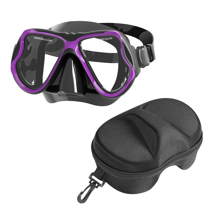 Diving mask with wide field of vision and comfortable wearing comfort Stornfield