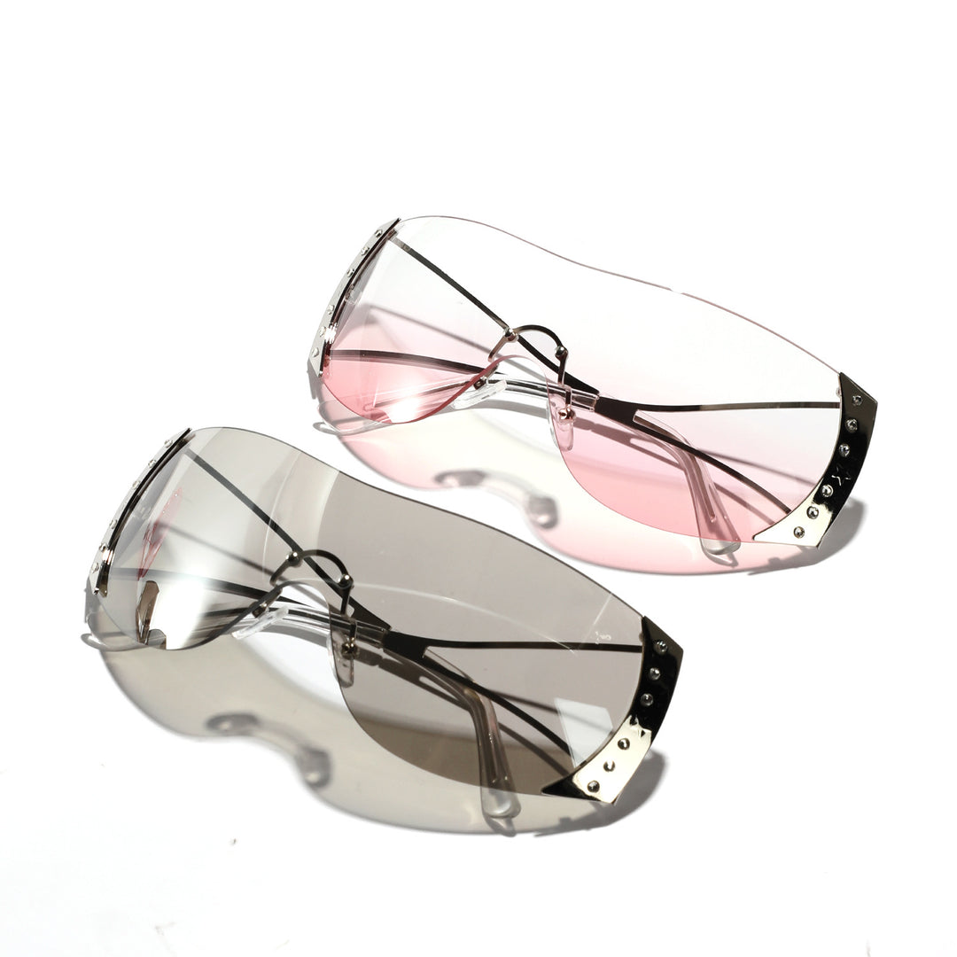 Women futuristic sunglasses with stylish frame and high-grade UV protection Stornfield