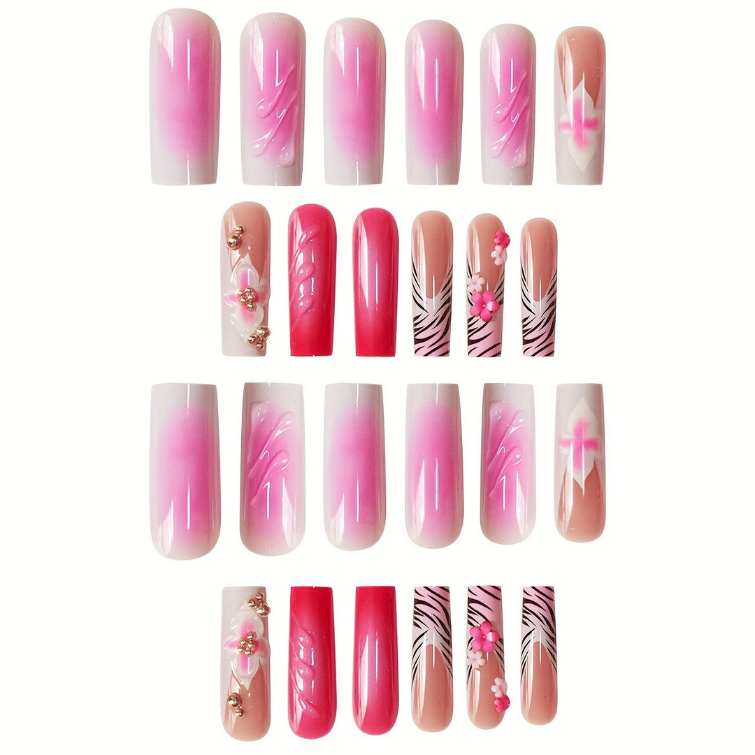 Deluxe Press-On Nail Set Stornfield