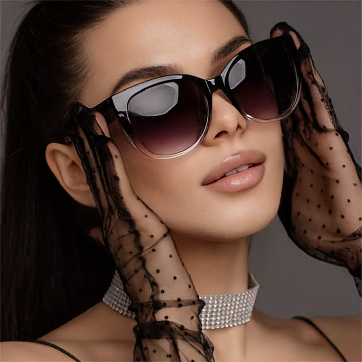 Ladies extravagant sunglasses with fashionable cat-eye design Stornfield
