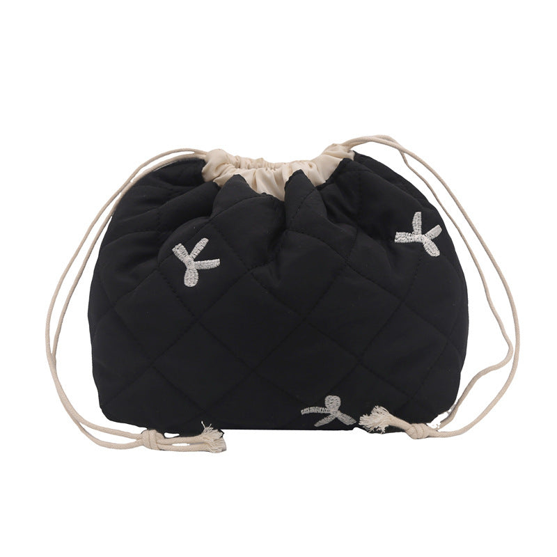 Quilted Drawstring Pouch Stornfield