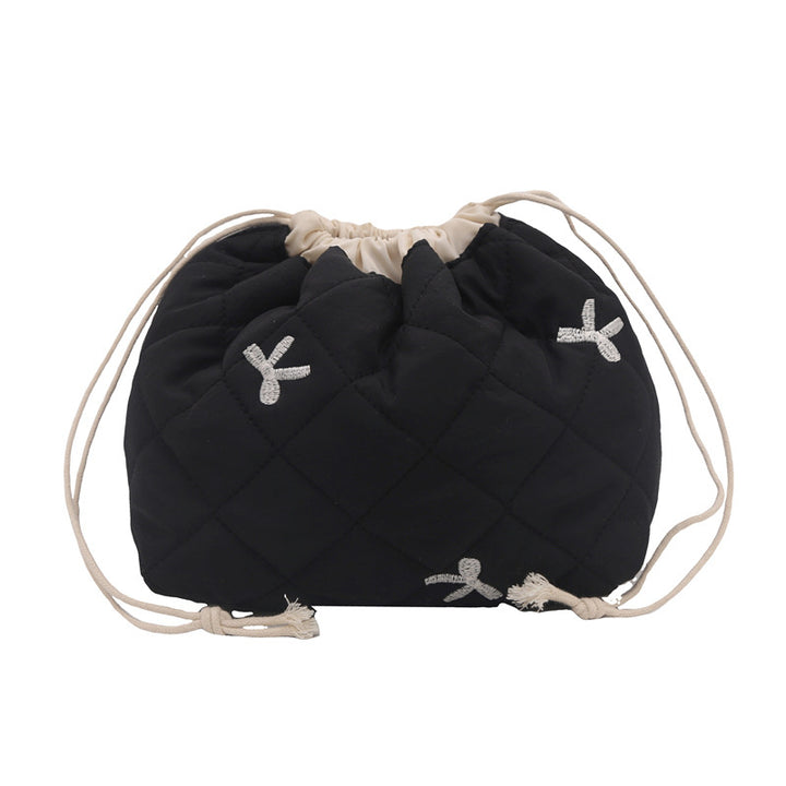 Quilted Drawstring Pouch Stornfield