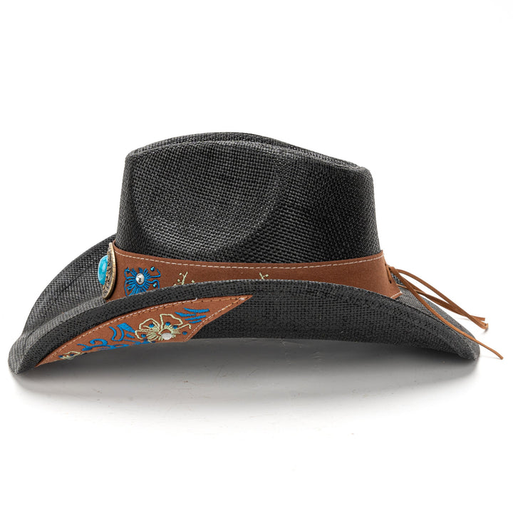 Straw Short Brim Cowboy Hat – Western Style | Stornfield