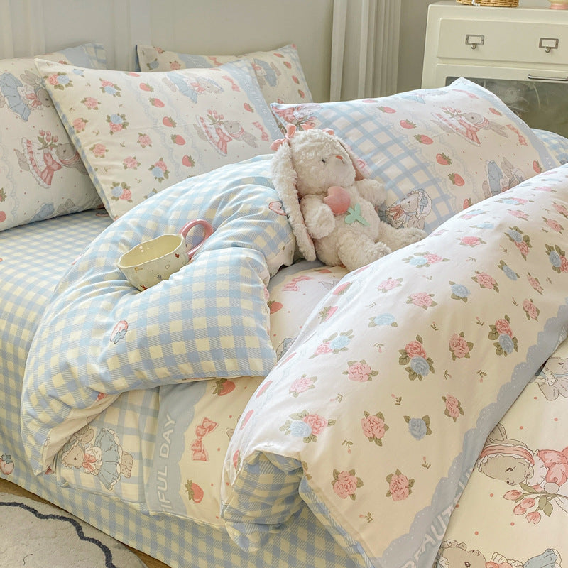 Floral Print Bed Linen Set