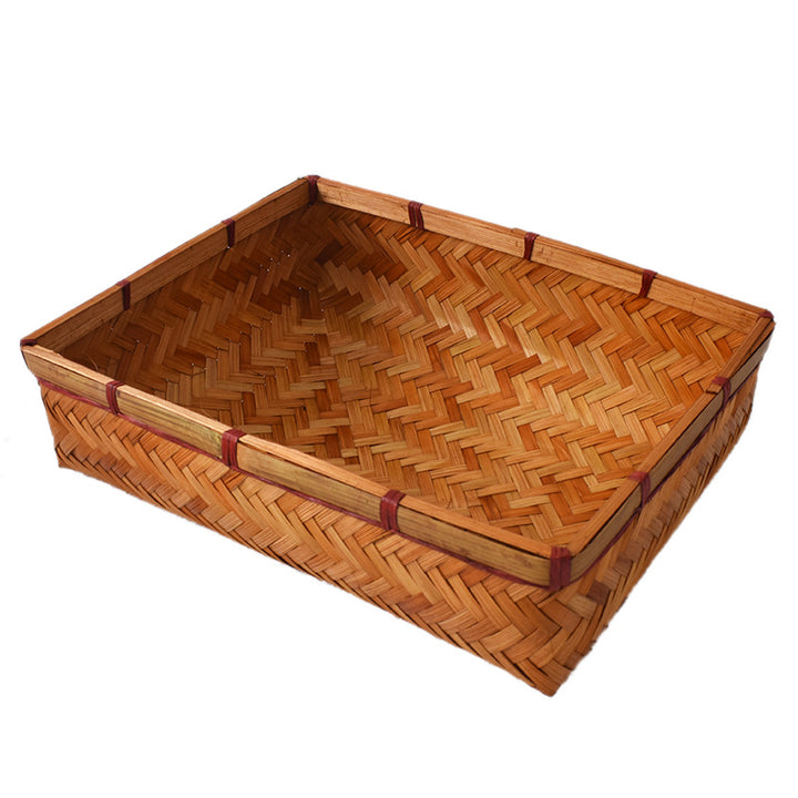 Handcrafted Woven Storage Tray Stornfield