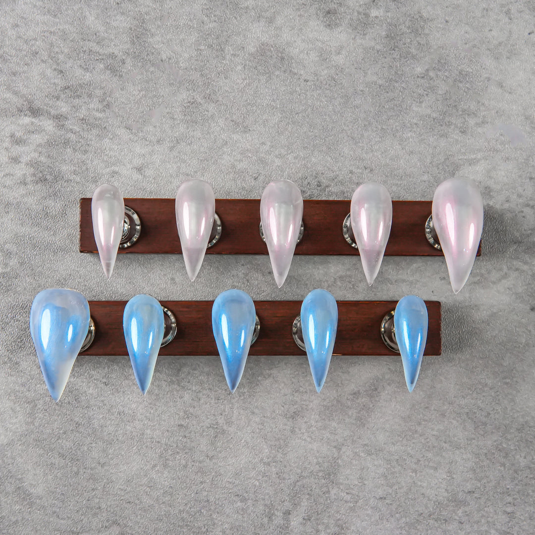 Artistic Gradient Stiletto Press-On Nails