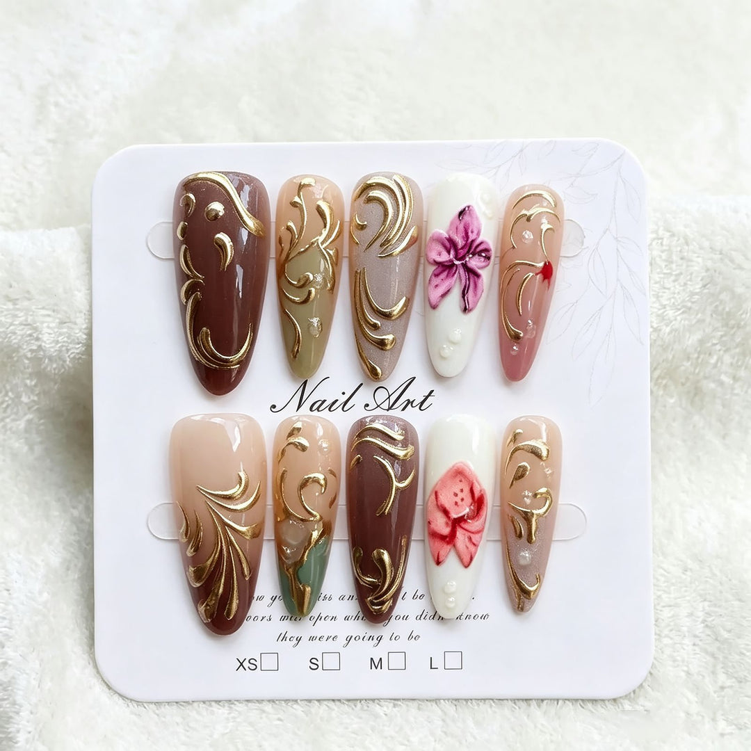 Artistic Gel Nail Design Stornfield