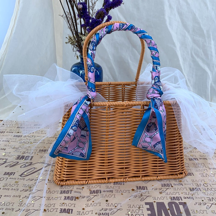Women Diamond-shaped Handheld Basket Stornfield