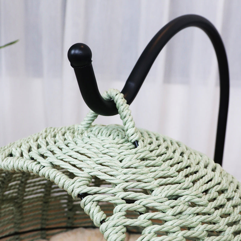 Comfortable hanging chair made of rattan Stornfield