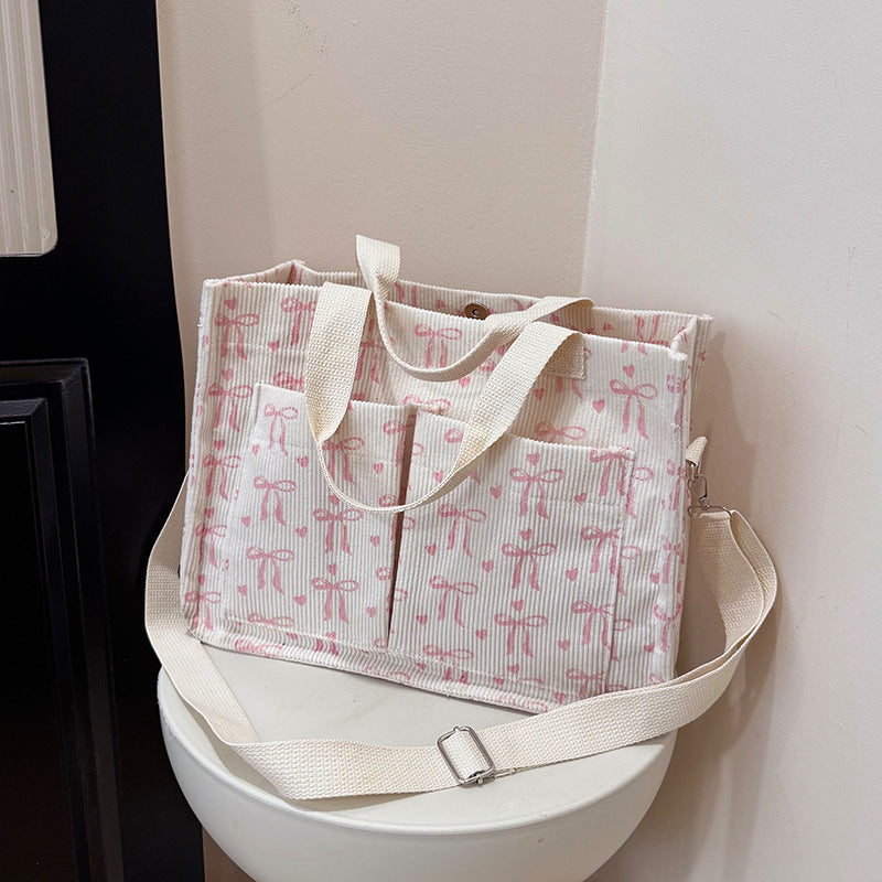 WoPatterned Canvas Tote Bag Stornfield