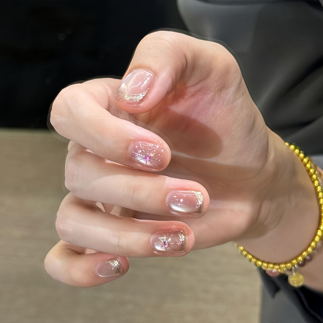 Artificial Nail Art with Elegant Jewelry Details Stornfield