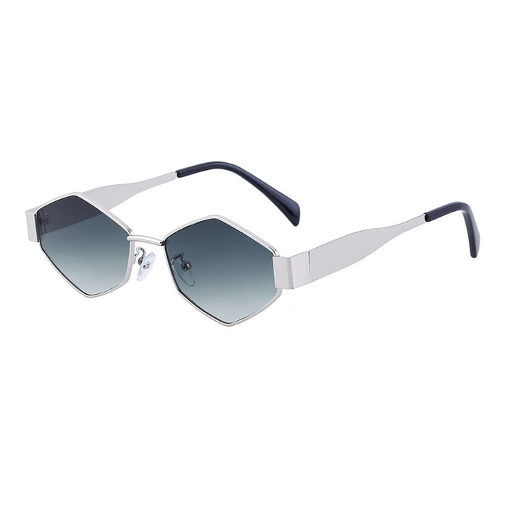 Women's geometric sunglasses with modern frame Stornfield