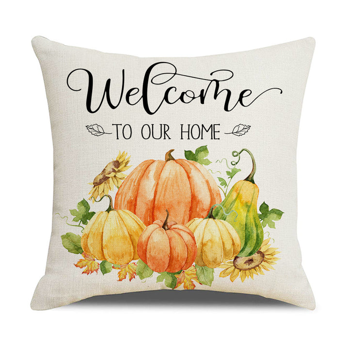 Women's pillowcase with autumn pumpkin design Stornfield