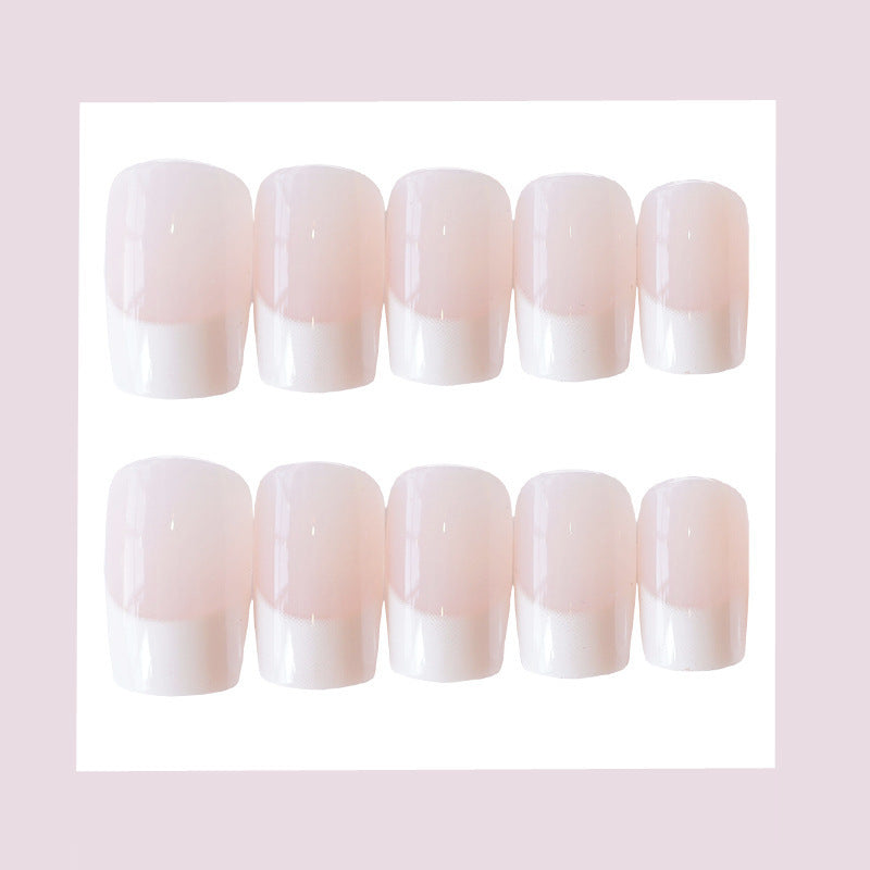 Premium French Tip Press-On Nail Art Stornfield