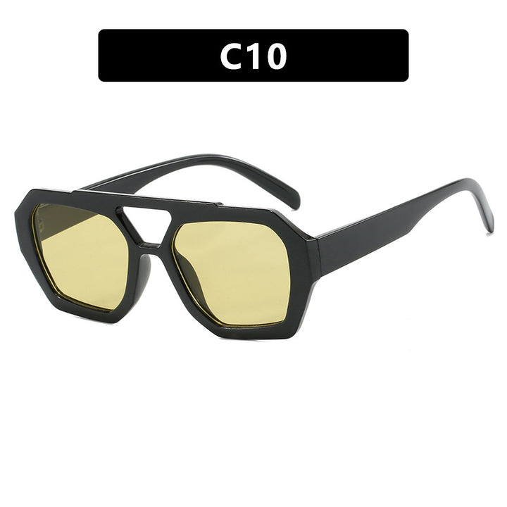 Ladies stylish sunglasses in distinctive octagonal design Stornfield