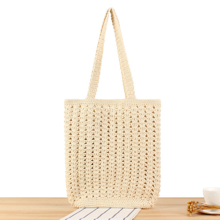 Braided Shopper Bag with Practical Inner Pouch Stornfield