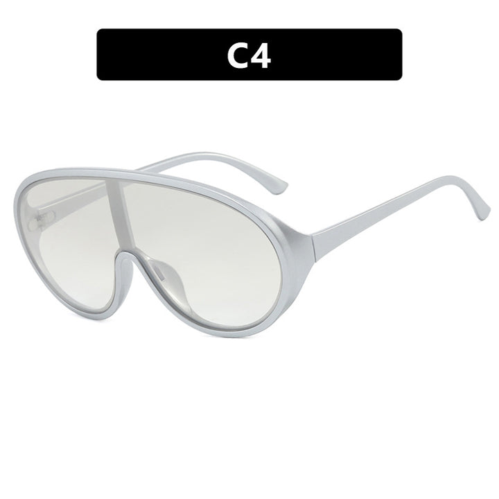 Women's futuristic sunglasses with large lenses and ergonomic frame Stornfield