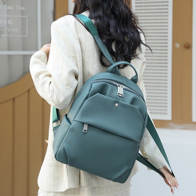 Premium Leather Laptop Backpack Stornfield