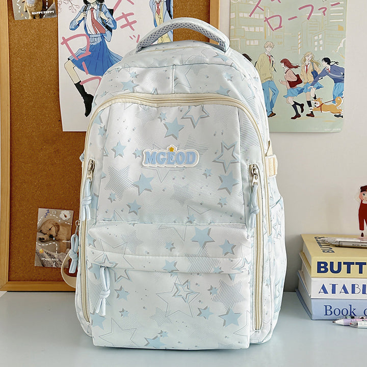 Star-Printed Multifunctional Backpack Stornfield