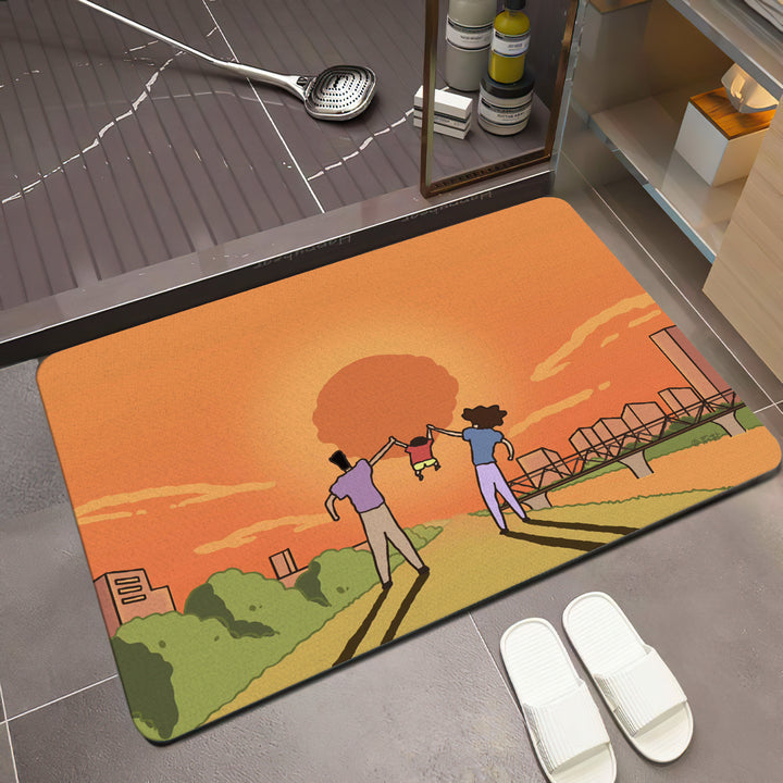 Cartoon Character Floor Mat