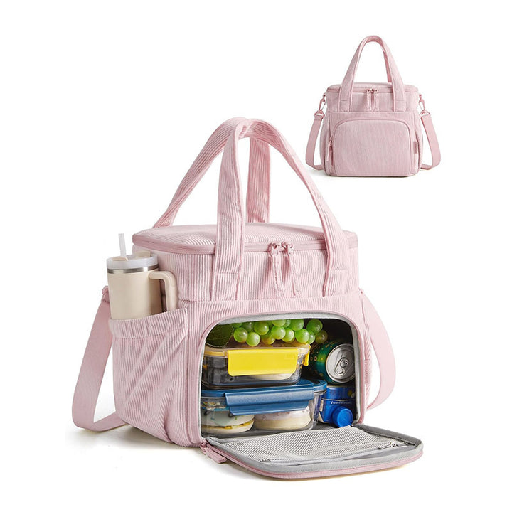Insulated Multi-Compartment Lunch Cooler Tote Stornfield