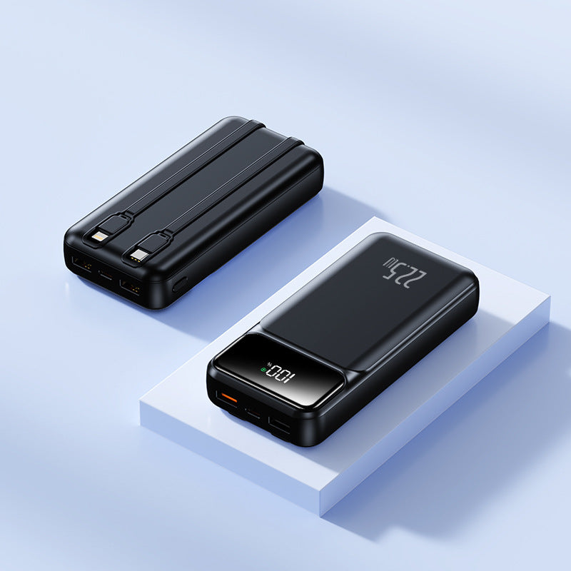 Portable power bank with intelligent USB charging port and digital display Stornfield
