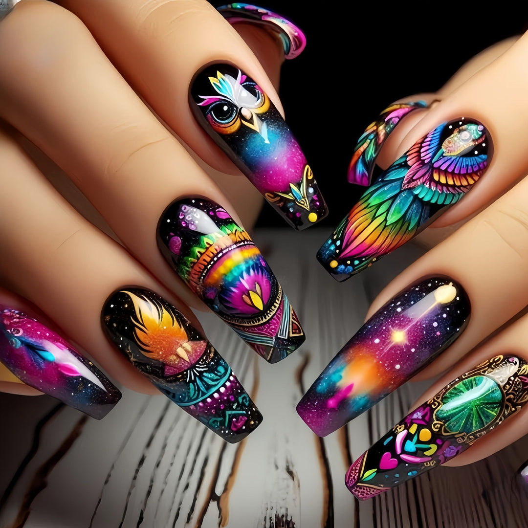 Artful Nail Extensions with Elegant Tips Stornfield