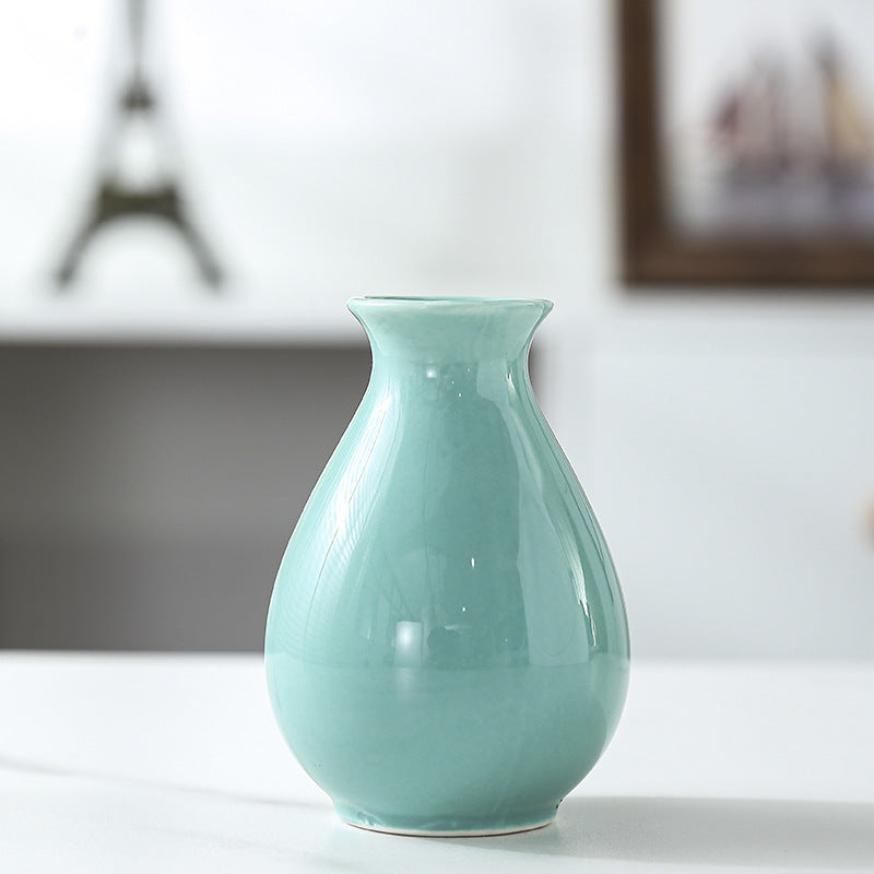 Contemporary Teardrop-Shaped Ceramic Decor Stornfeild