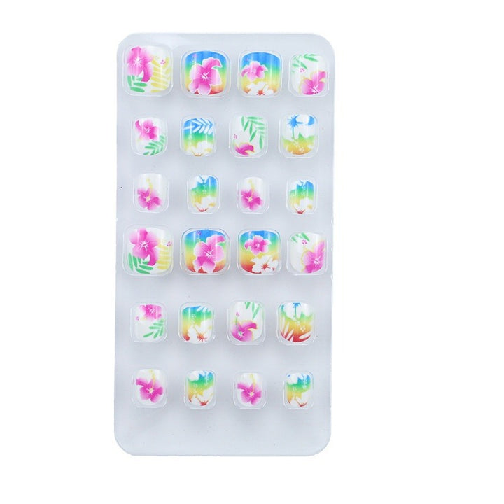 Playful Cartoon Animal Press-On Nail Set Stornfield