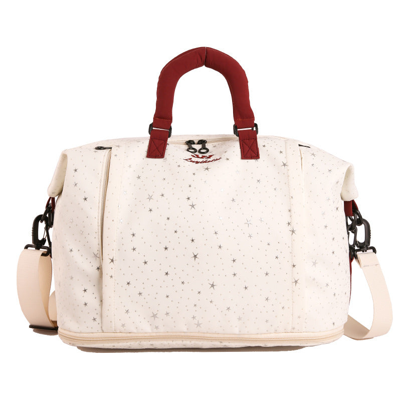 Stylish Star-Print Weekender Bag Stornfield