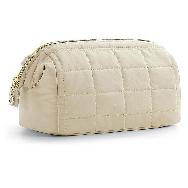 Cosmetic bag with matte finish and zipper Stornfield