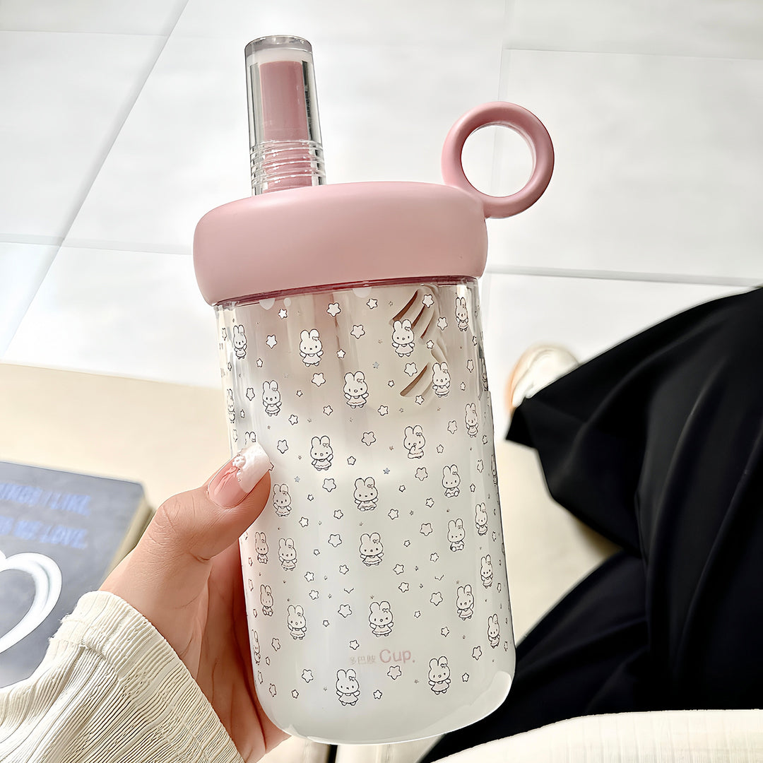 Ladies practical drinking bottle with cute animal motif Stornfield