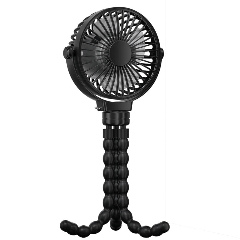 Unisex compact flexible hand and table fan with flexible tripod Stornfield